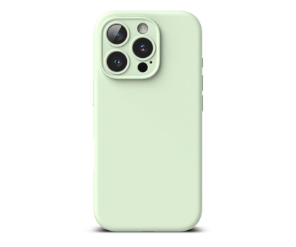 Etui do telefonów Ringke Silicone Magnetic Magsafe do iPhone 16 Pro Max Soft Mint 8809961789687